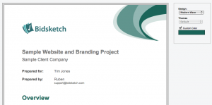 Preview with logo screenshot
