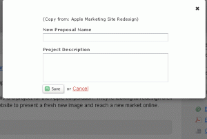 Create Copy Modal Create Copy Modal