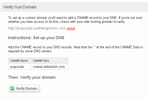 Custom Domain Verify Custom Domain Verify