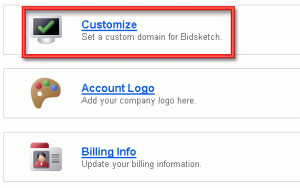 Customize Customize