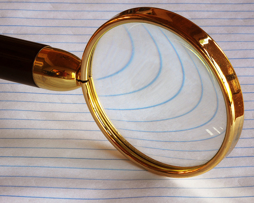 focus magnifying glass