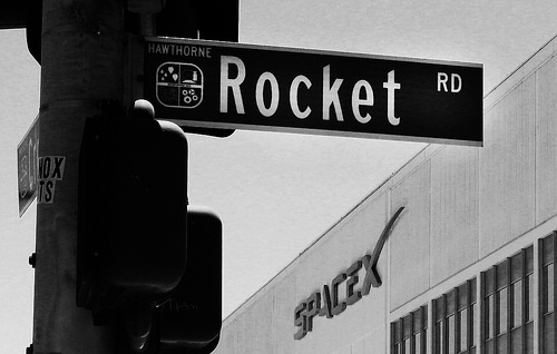 spacex rocket road